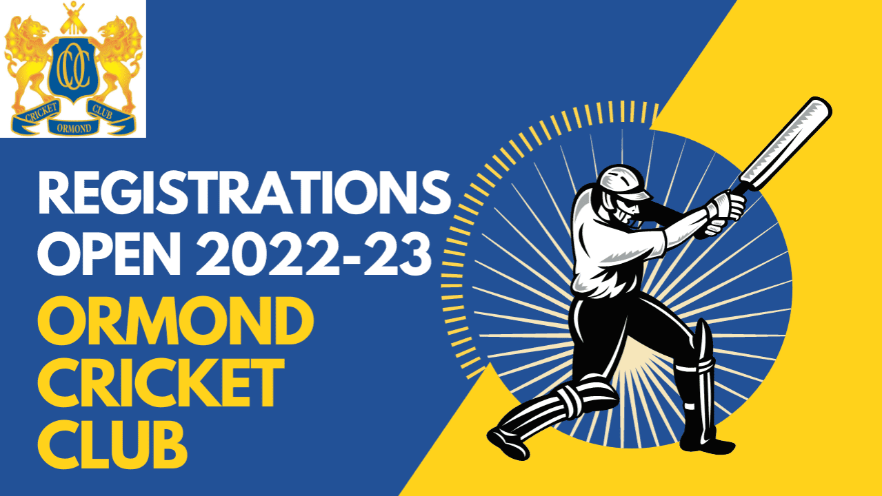 Welcome to the 2022/23 Junior cricket season!